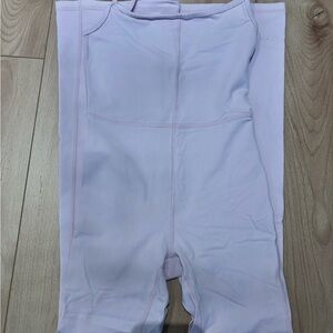 Aritzia Wilfred Free Baby pink flared jumpsuit size XS